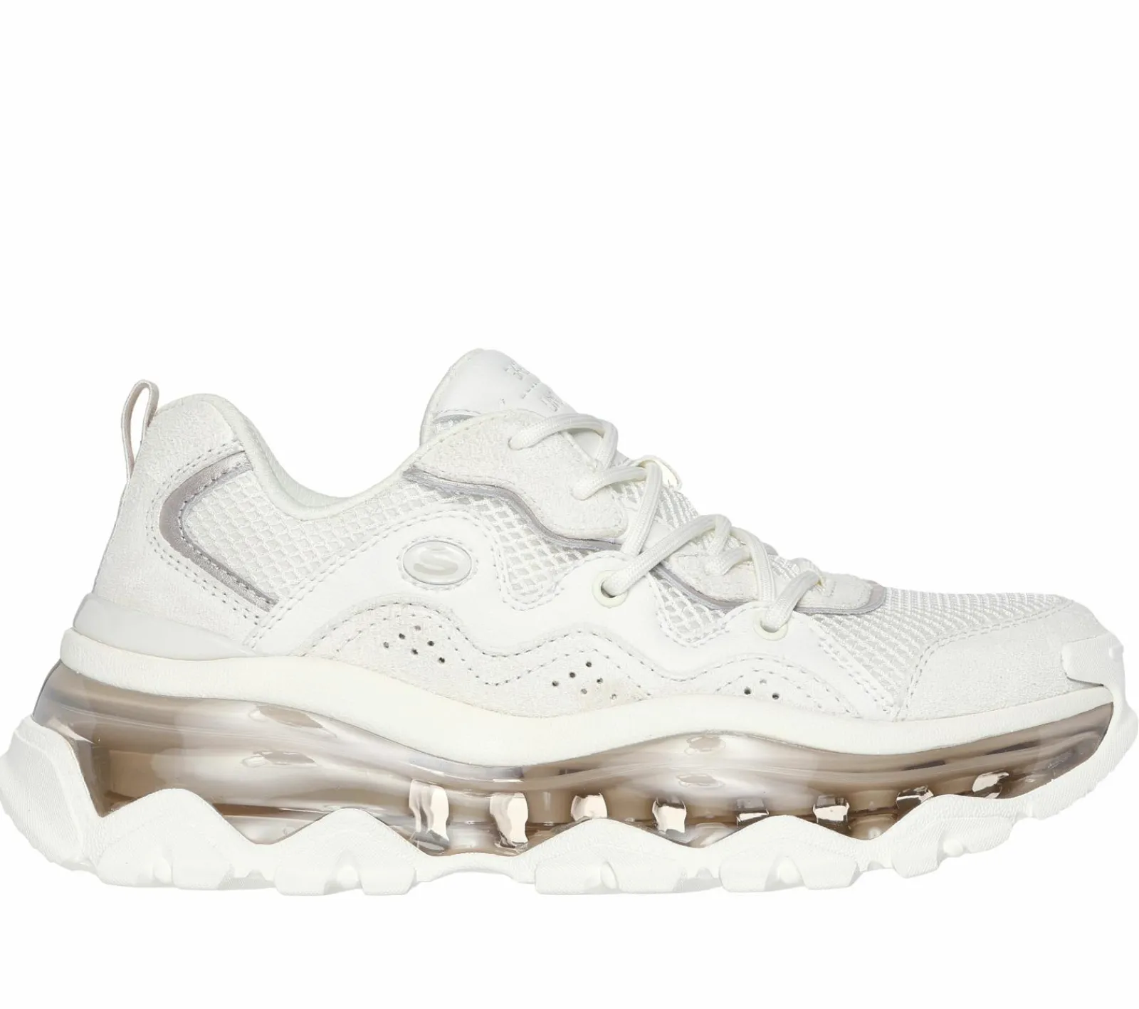 Com Atacadores|Sapatilhas Casuais-SKECHERS Uno Chaos BRANCO