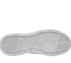 Com Atacadores|Sapatilhas Casuais-SKECHERS Uno Court - Courted Style BRANCO / LAVANDA