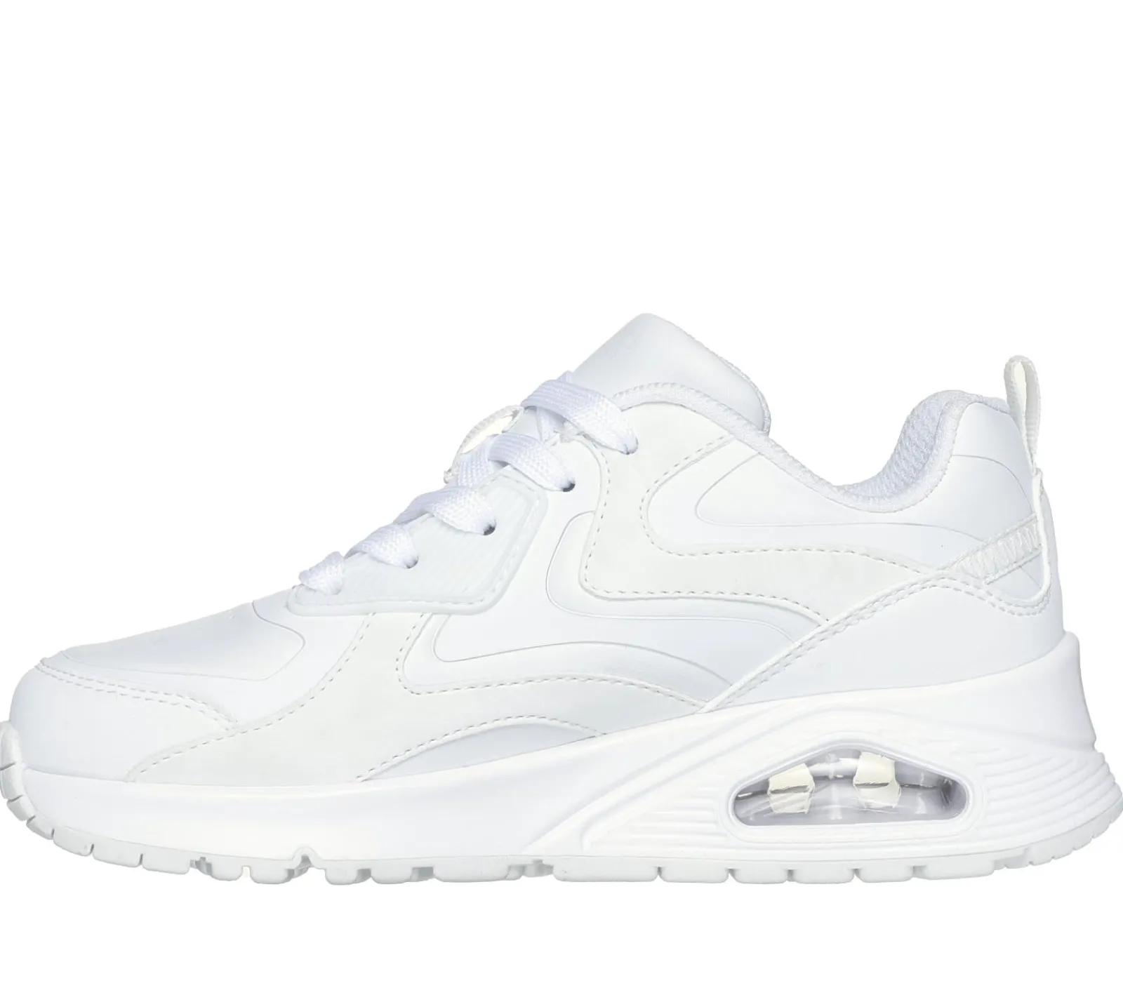 Com Atacadores|Sapatilhas-SKECHERS Uno Gen1 - Color Surge BRANCO
