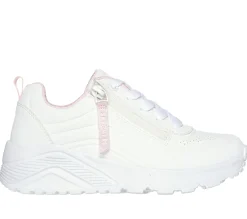 Sapatilhas-SKECHERS Uno Lite - Easy Zip BRANCO