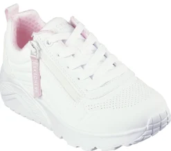 Sapatilhas-SKECHERS Uno Lite - Easy Zip BRANCO