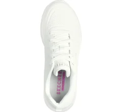 Com Atacadores|Sapatilhas Casuais-SKECHERS Uno Lite - Lighter One BRANCO