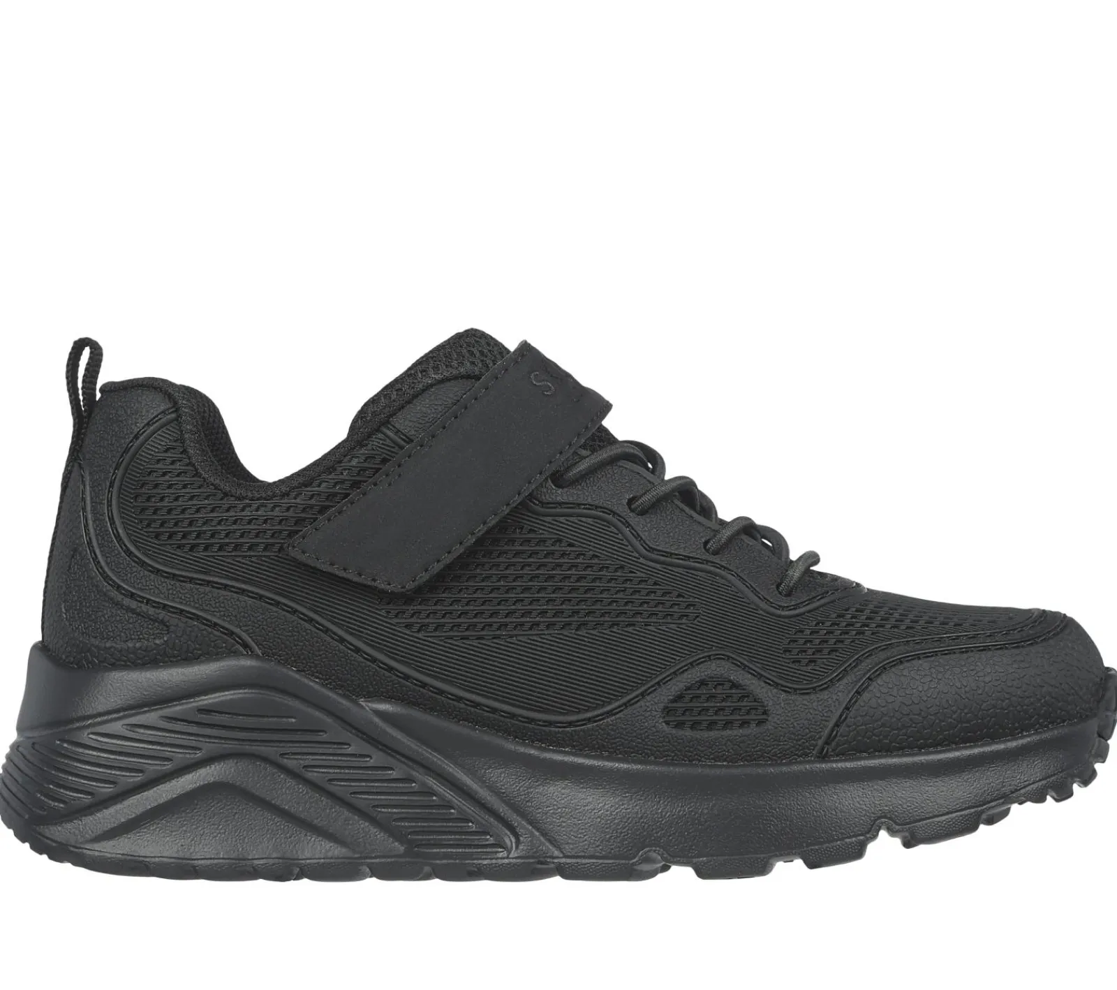Calçado Sem Atacadores|Sapatilhas-SKECHERS Uno Lite - Worlo PRETO