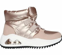Com Atacadores|Botas-SKECHERS Uno Peaks - Moon Puffz CHAMPAGNE