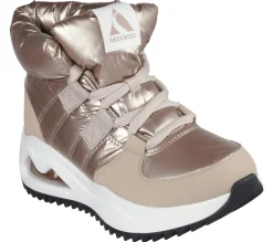 Com Atacadores|Botas-SKECHERS Uno Peaks - Moon Puffz CHAMPAGNE
