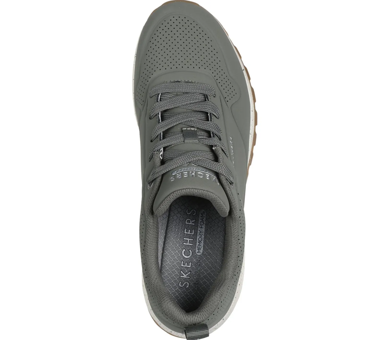 Com Atacadores|Sapatilhas Casuais-SKECHERS Uno Rugged - Spotted Terrain AZEITONA