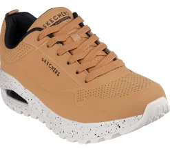 Sapatos Com Atacadores|Sapatilhas Casuais-SKECHERS Uno Rugged - Wat-air-proof CAMEL