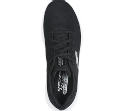 Com Atacadores|Sapatilhas-SKECHERS Vapor Foam PRETO / BRANCO
