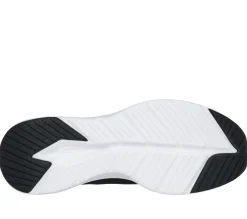 Com Atacadores|Sapatilhas-SKECHERS Vapor Foam PRETO / BRANCO