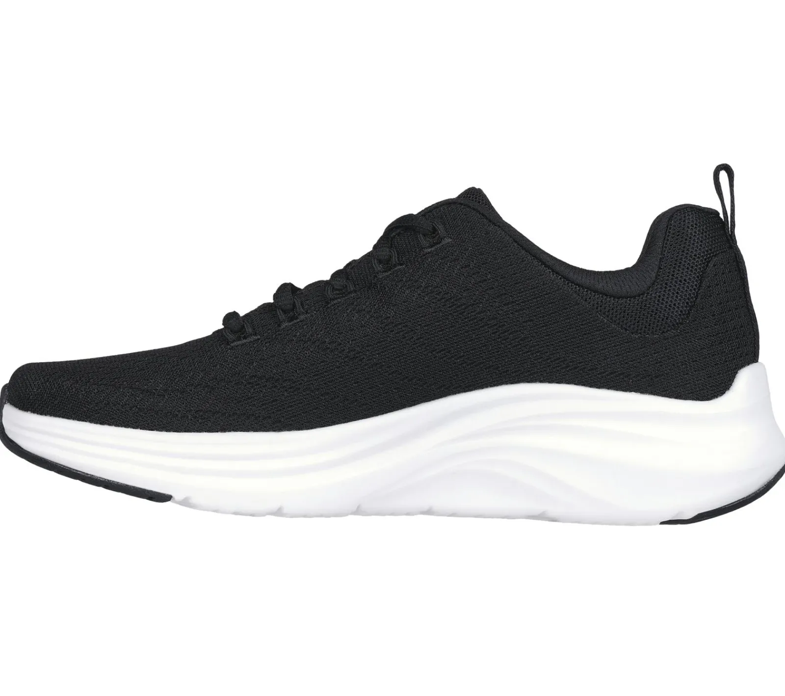 Com Atacadores|Sapatilhas-SKECHERS Vapor Foam PRETO / BRANCO