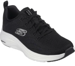 Com Atacadores|Sapatilhas-SKECHERS Vapor Foam PRETO / BRANCO
