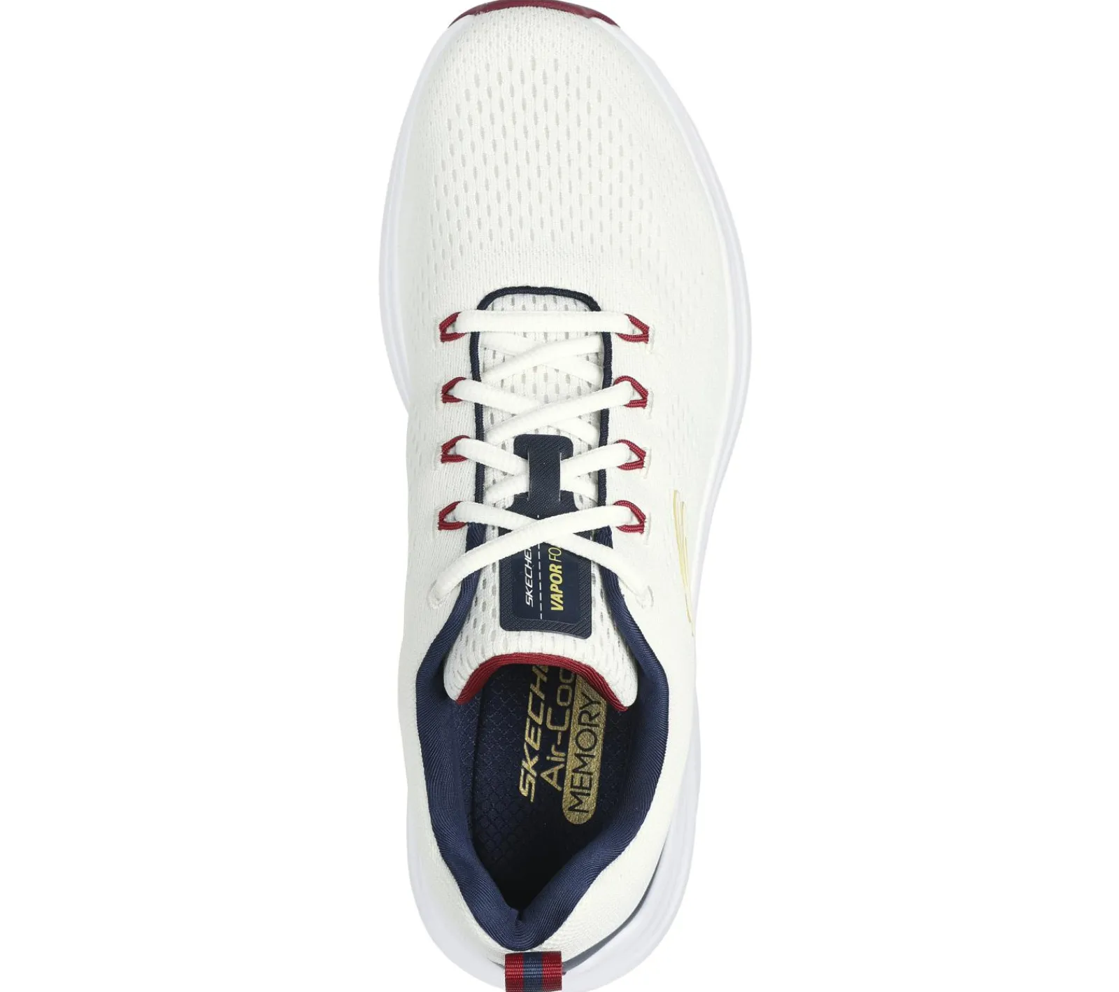 Sapatos Com Atacadores|Sapatilhas-SKECHERS Vapor Foam BRANCO / NAVY