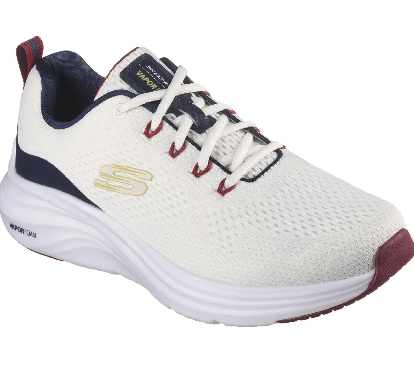 Sapatos Com Atacadores|Sapatilhas-SKECHERS Vapor Foam BRANCO / NAVY