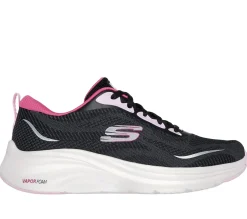Com Atacadores|Sapatilhas-SKECHERS Vapor Foam - Smooth Ride PRETO / MULTICOR