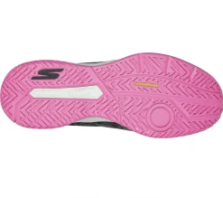 Com Atacadores|Sapatilhas-SKECHERS Viper Court - Pickleball PRETO / ROSA