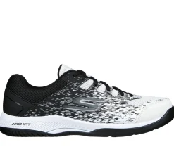 Sapatilhas-SKECHERS Viper Court - Pickleball BRANCO / PRETO