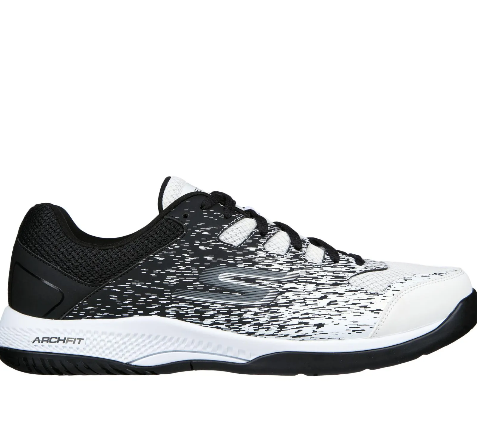 Sapatilhas-SKECHERS Viper Court - Pickleball BRANCO / PRETO