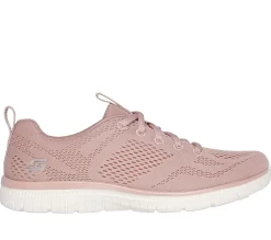 Com Atacadores|Sapatilhas Casuais-SKECHERS Virtue - Ambrosia ROSA