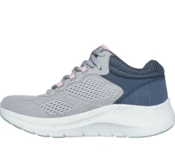 Botas|Com Atacadores-SKECHERS Waterproof: Arch Fit 2.0 - Rainy Days CINZENTO / MENTA