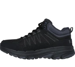 Com Atacadores|Botas-SKECHERS Waterproof: GO RUN Trail Altitude 2.0 PRETO / CARVÃO