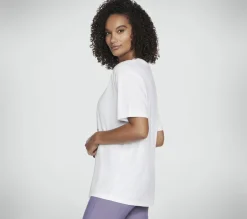 Partes De Cima|Partes De Cima-SKECHERS Winter Blooms Everybody Tee BRANCO
