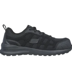 Com Atacadores-SKECHERS Work: Bulklin - Ayak Comp Toe PRETO