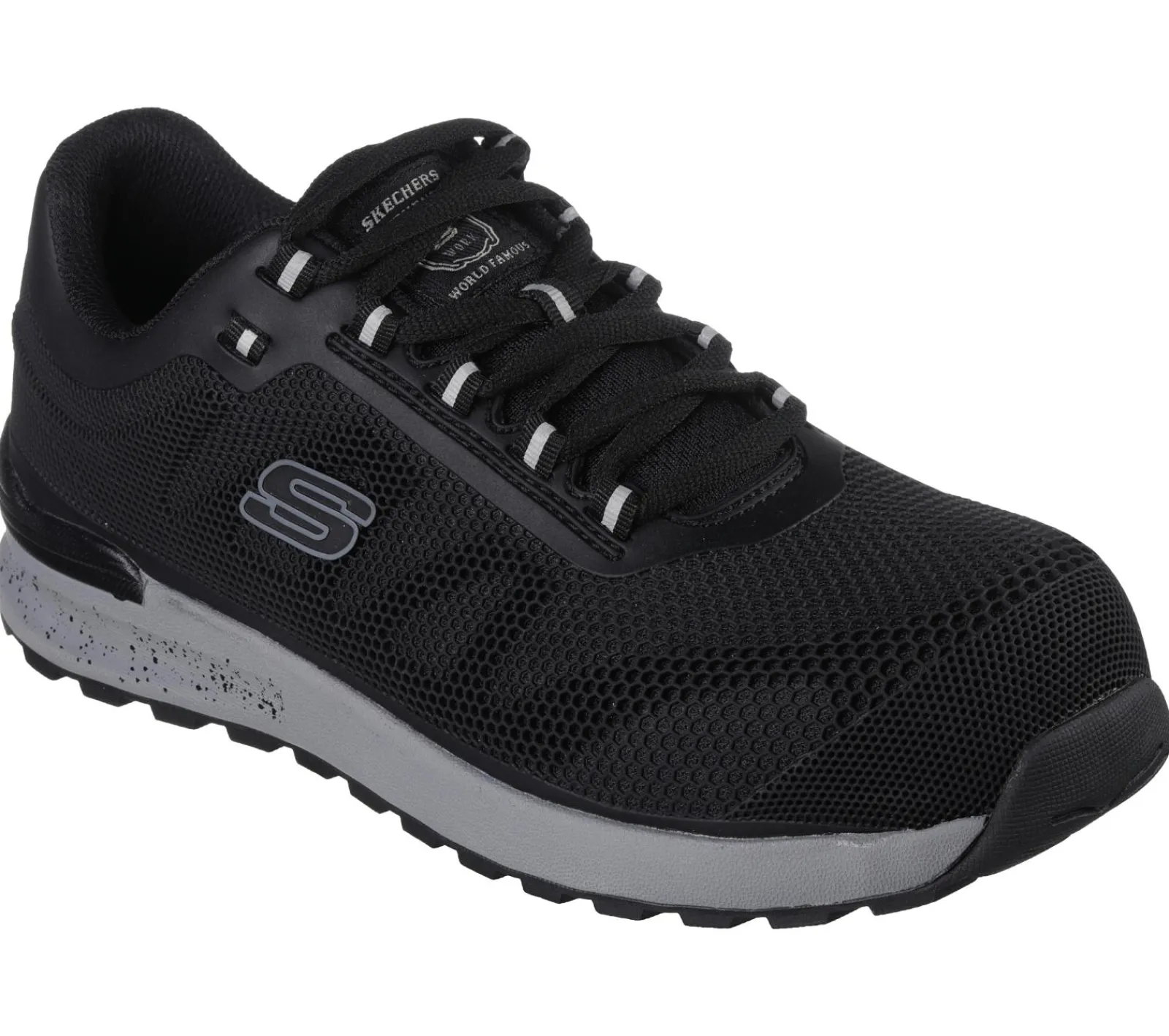Work & Safety-SKECHERS Work: Bulklin Comp Toe PRETO