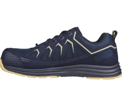 Work & Safety-SKECHERS Work: Malad II Comp Toe NAVY / CAMEL