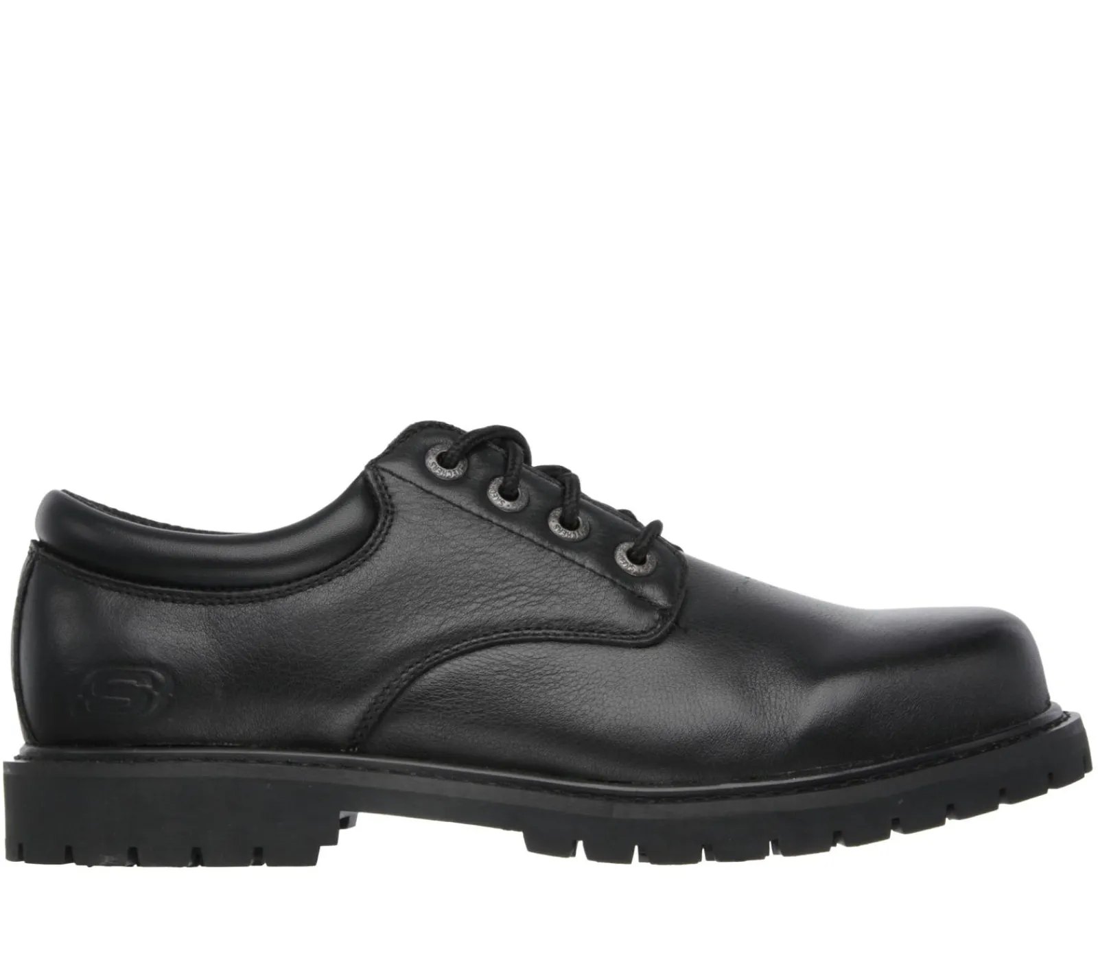 Work & Safety-SKECHERS Work Relaxed Fit: Cottonwood - Elks SR PRETO