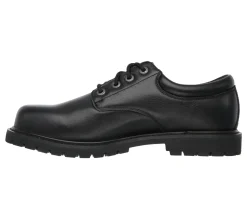 Work & Safety-SKECHERS Work Relaxed Fit: Cottonwood - Elks SR PRETO