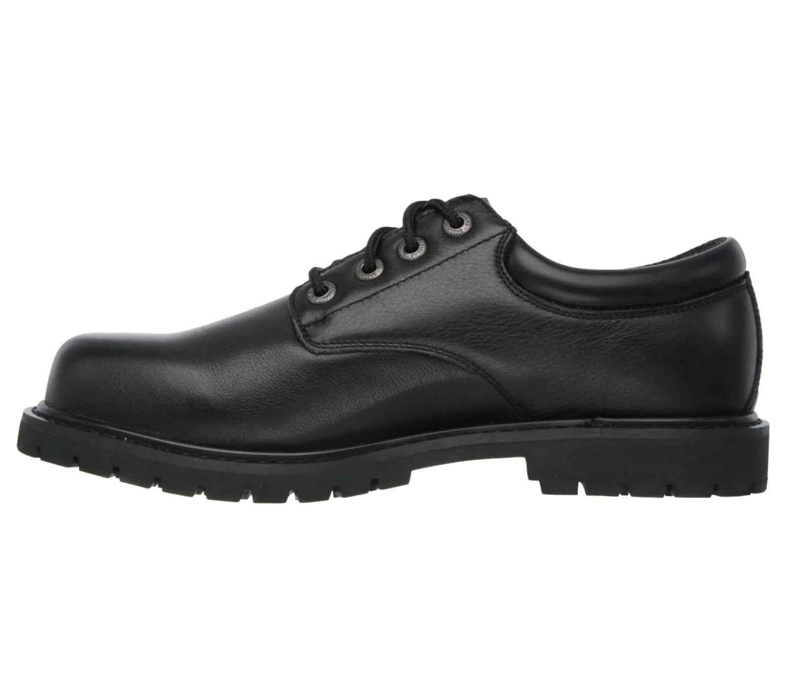 Work & Safety-SKECHERS Work Relaxed Fit: Cottonwood - Elks SR PRETO