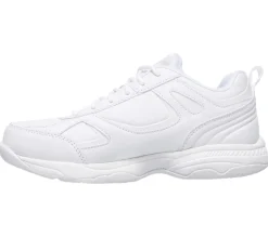 Work & Safety|Com Atacadores-SKECHERS Work Relaxed Fit: Dighton - Bricelyn SR BRANCO