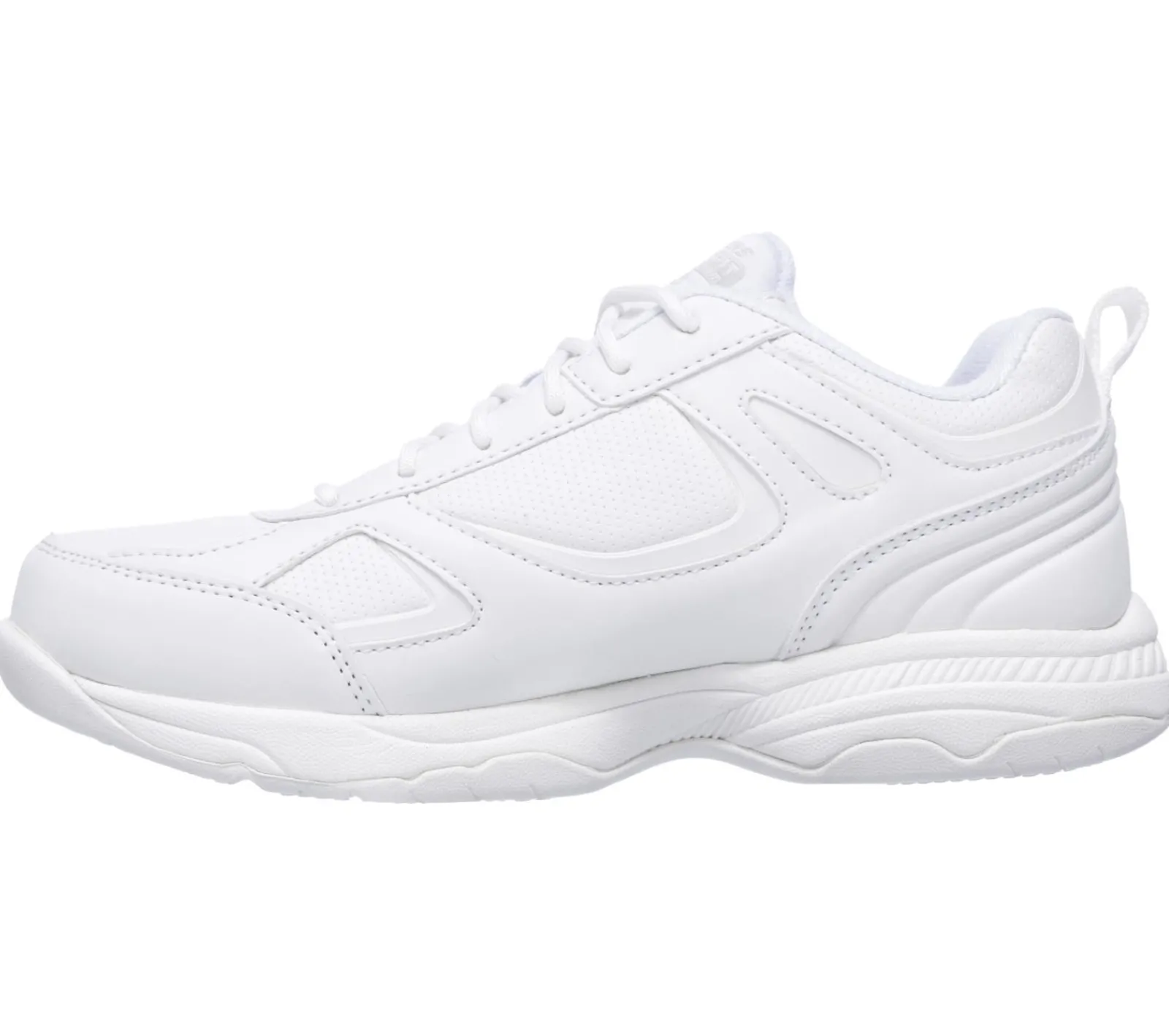 Work & Safety|Com Atacadores-SKECHERS Work Relaxed Fit: Dighton - Bricelyn SR BRANCO