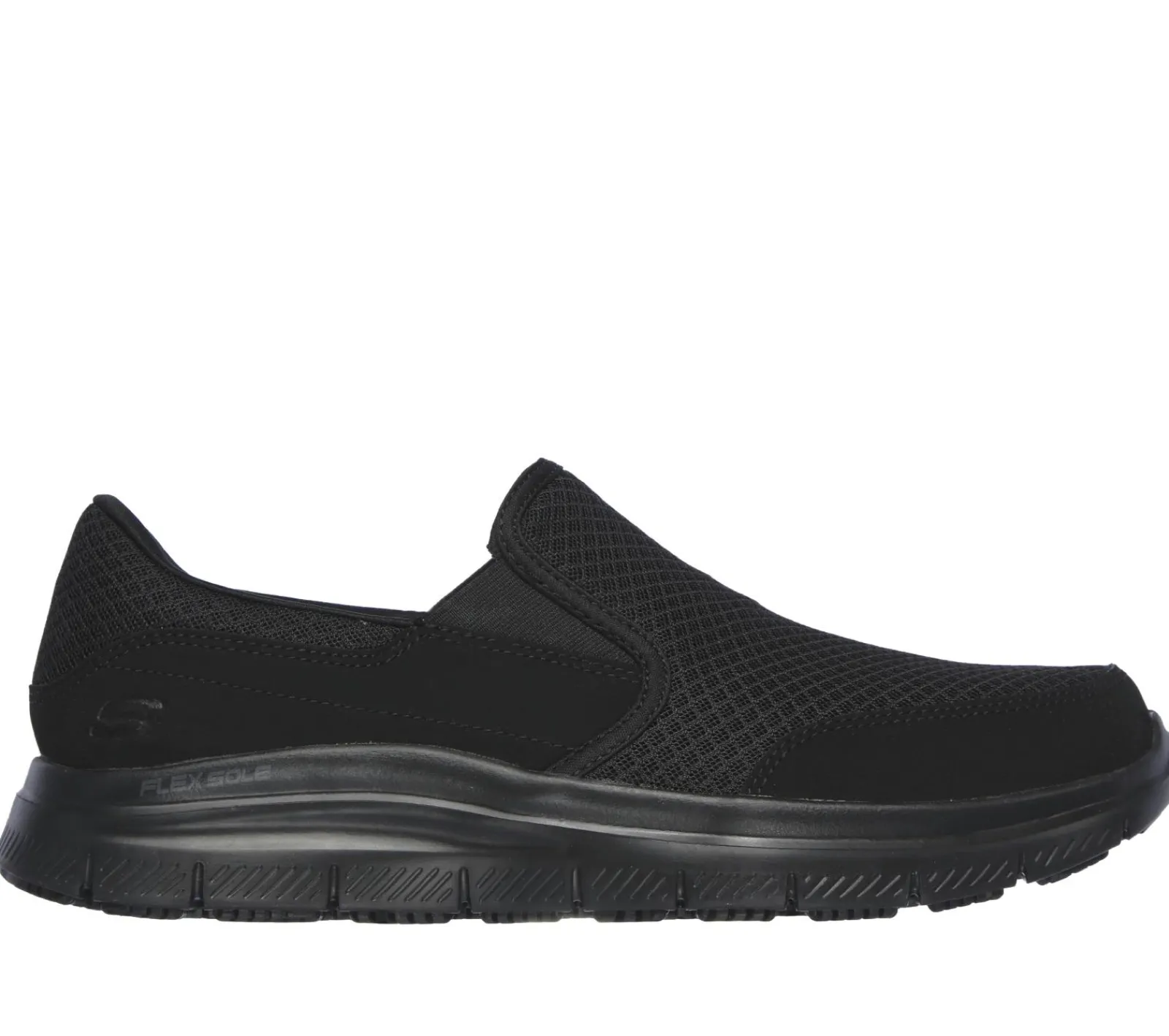 Work & Safety-SKECHERS Work Relaxed Fit: Flex Advantage - McAllen SR PRETO