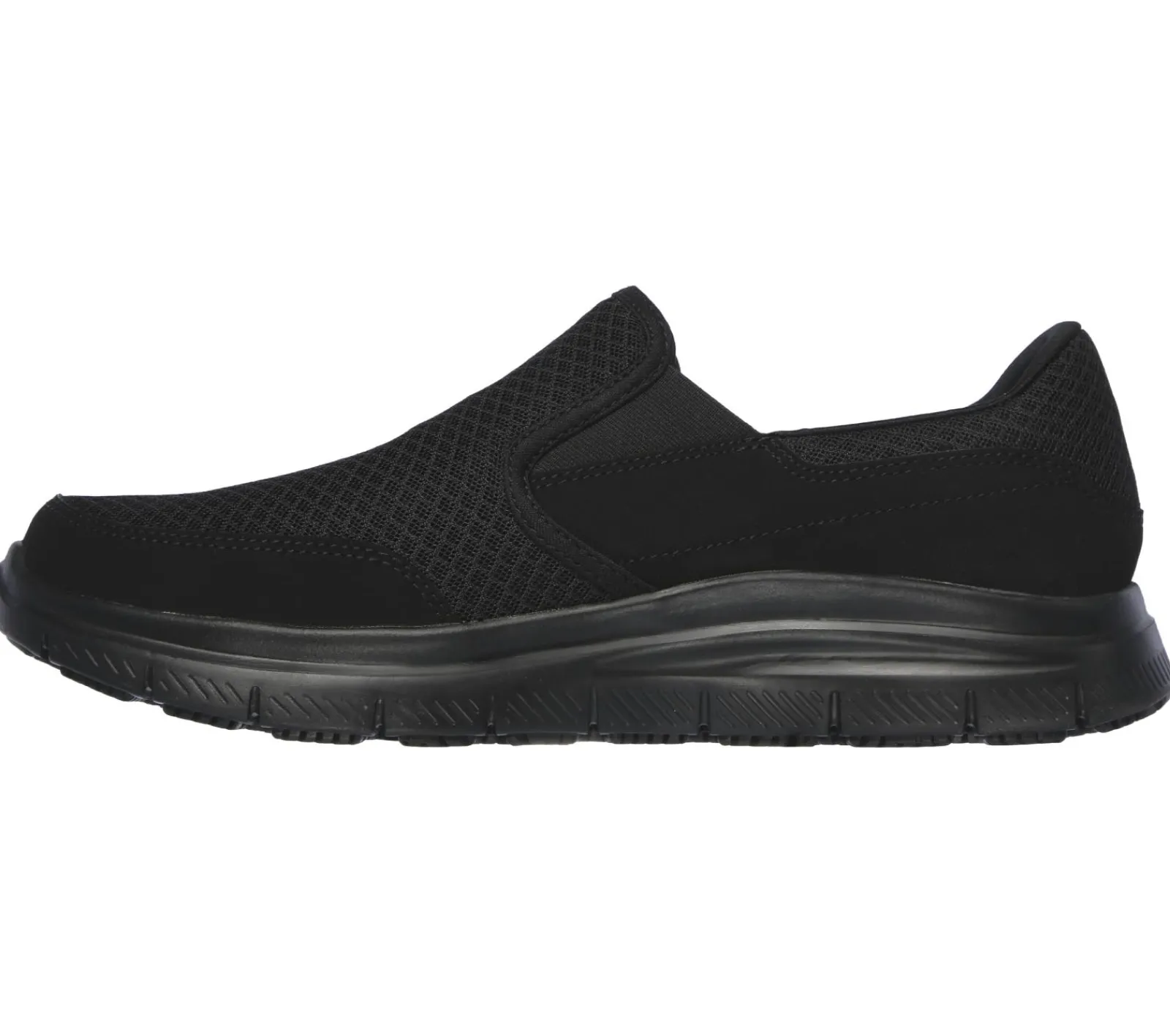 Work & Safety-SKECHERS Work Relaxed Fit: Flex Advantage - McAllen SR PRETO
