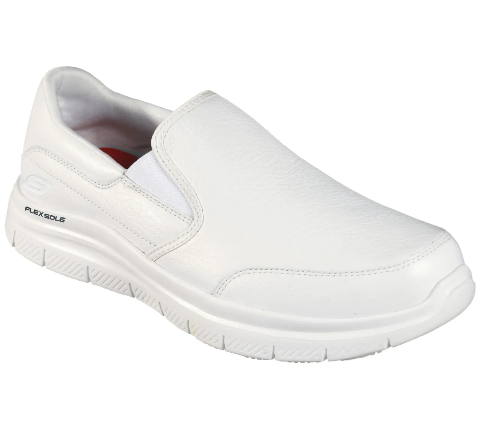 Work & Safety-SKECHERS Work Relaxed Fit: Flex Advantage SR - Bronwood BRANCO