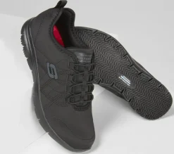 Work & Safety-SKECHERS Work Relaxed Fit: Ghenter - Srelt SR PRETO