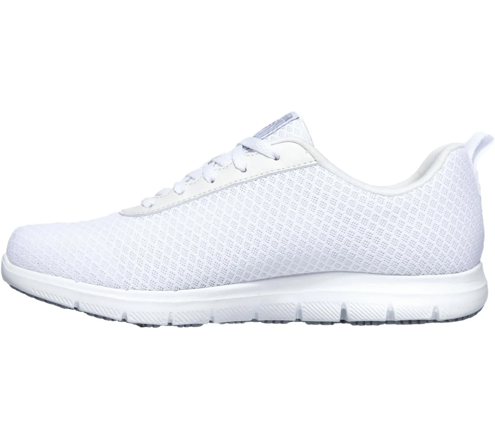 Work & Safety|Com Atacadores-SKECHERS Work Relaxed Fit: Ghenter - Bronaugh SR BRANCO
