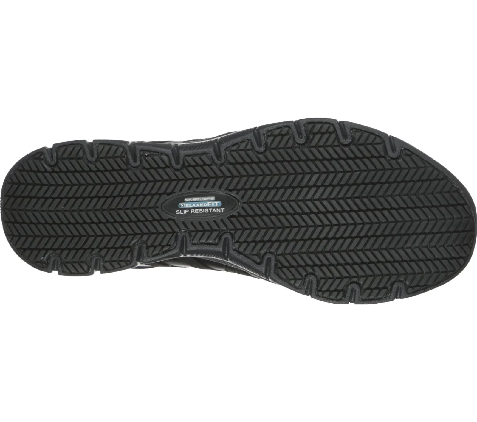 Work & Safety-SKECHERS Work Relaxed Fit: Ghenter - Dagsby SR PRETO