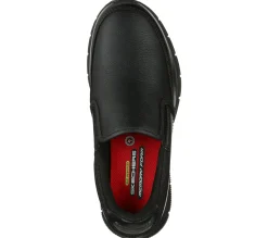 Work & Safety|Calçado Sem Atacadores-SKECHERS Work Relaxed Fit: Nampa - Annod SR PRETO