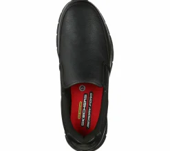 Work & Safety-SKECHERS Work Relaxed Fit: Nampa - Groton SR PRETO