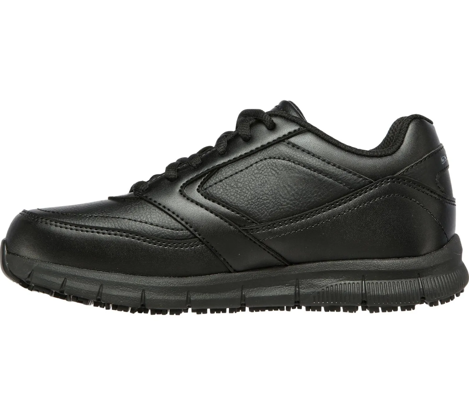 Work & Safety-SKECHERS Work Relaxed Fit: Nampa - Wyola SR PRETO