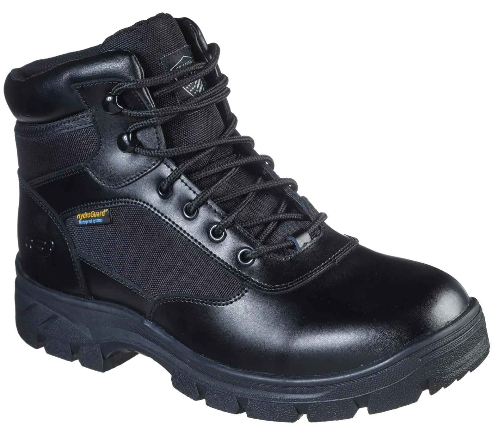 Botas-SKECHERS Work: Wascana - Benen WP SR PRETO