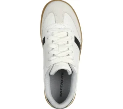 Sapatilhas-SKECHERS Zinger Street BRANCO / PRETO